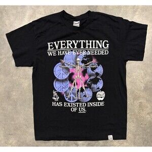 Your Highness Graphic Shirt Adult Large Skeleton T-Shirt Black